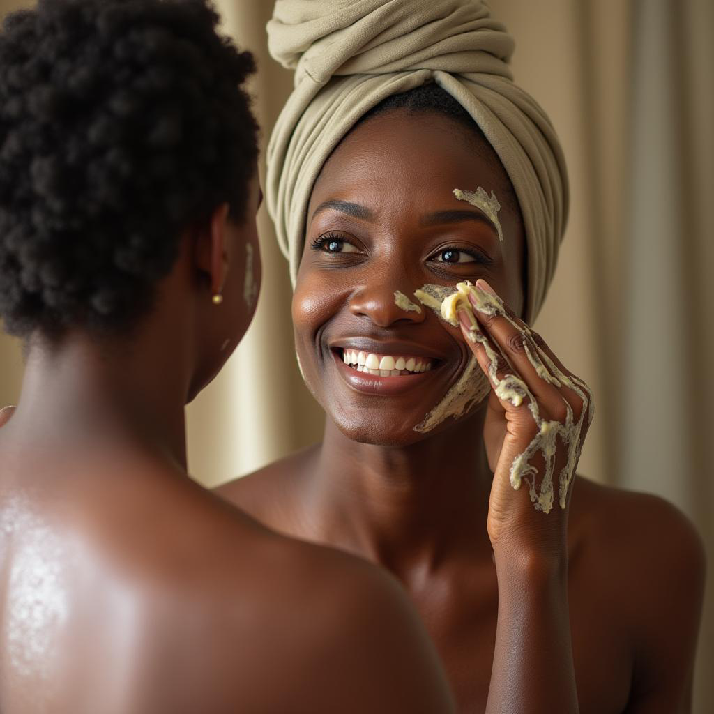 Organic raw unscented white shea butter. 100% organic natural moisturizer for sensitive skin and hair.